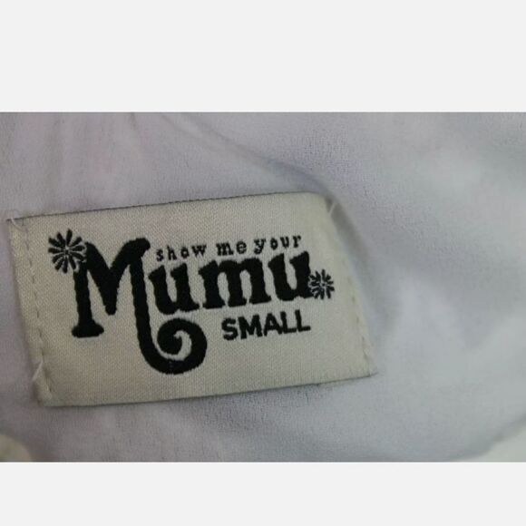 SHOW ME YOUR MUMU WHITE LACE GOMEZ MINI DRESS NWT SIZE SMALL - Picture 10 of 11